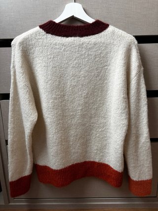 Jersey Parfois blanco y rojo