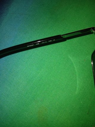 Gafas de sol hombre doradas y negras