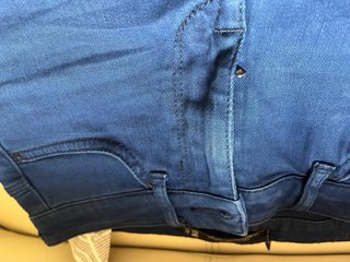 Pantalones Zara Woman Azul Talla XS/34