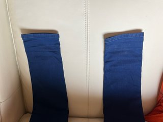 Pantalones Zara Woman Azul Talla XS/34