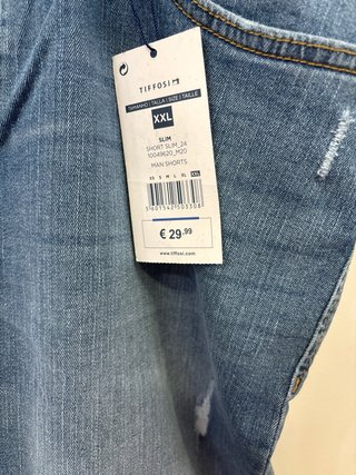 Bermuda vaquera TIFFOSI caballero XXL