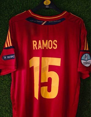 Camiseta España Sergio Ramos Adidas Talla XXL/XL