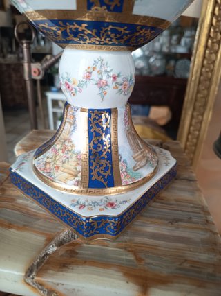 Gran Jarrón Tibor Porcelana