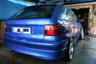 Defensa trasera Opel Astra F GSI
