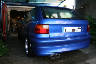 Defensa trasera Opel Astra F GSI