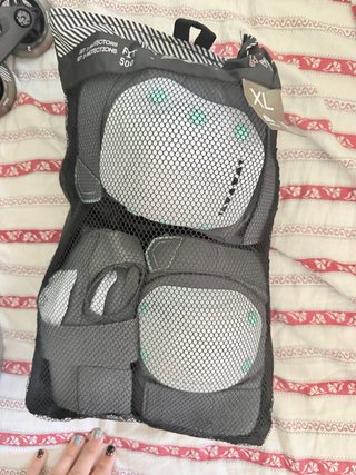 Pack Patines Adulto + Protecciones + Casco + bolsa