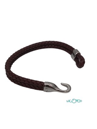 Pulsera Lotus Cuero Trenzado