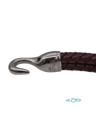 Pulsera Lotus Cuero Trenzado