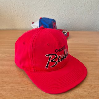 Gorra Chicago Bulls Vintage Script Roja