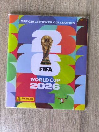 Álbum mundial 2026 + 212 stickers - Lote Portugal