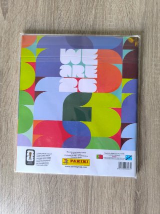 Álbum mundial 2026 + 212 stickers - Lote Portugal
