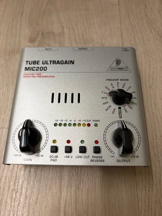 Pack Grabación Audio Behringer M-Audio
