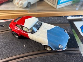 Jaguar E-Type Scalextric Exin Modificado