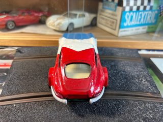 Jaguar E-Type Scalextric Exin Modificado
