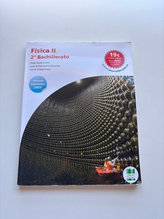 Libro Física II para segundo de bachillerato