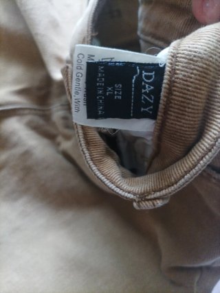Pantalón corto vaquero tostado