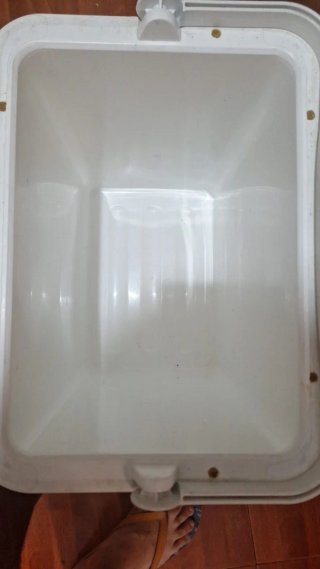 Nevera portátil azul
