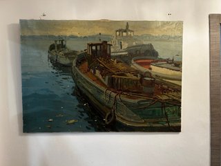 Oleo sobre lienzo Eustaquio Segrelles