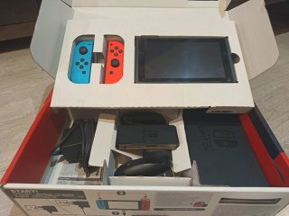 Nintendo Switch con accesorios