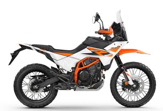 KTM 390 Adventure Moto Naranja/Blanca