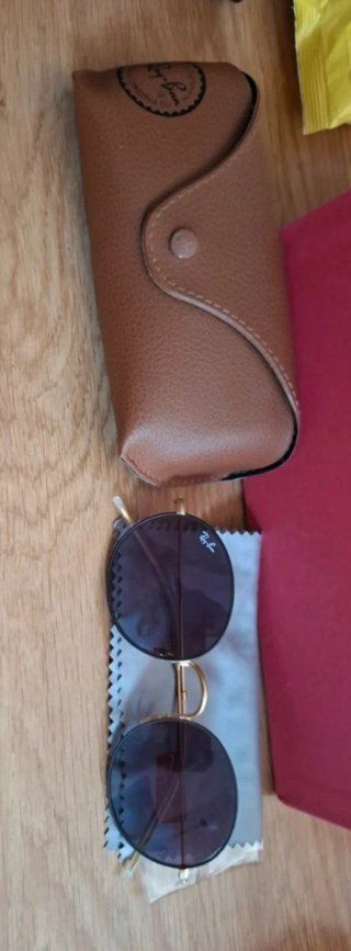 Gafas Ray-Ban Beat Marrón y Dorado