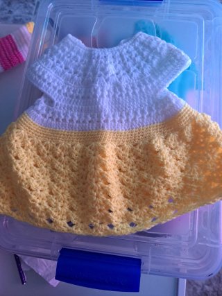 Lote Ropa Crochet Bebé 20€