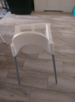 Trona IKEA blanca