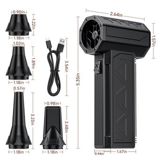 Soplador ventilador portátil recargable Turbo