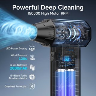 Soplador ventilador portátil recargable Turbo