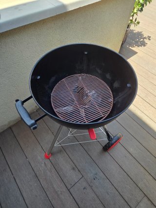 Barbacoa Weber Kettle Plus 47 cm Nero 2 usi