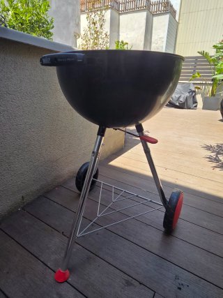 Barbacoa Weber Kettle Plus 47 cm Nero 2 usi