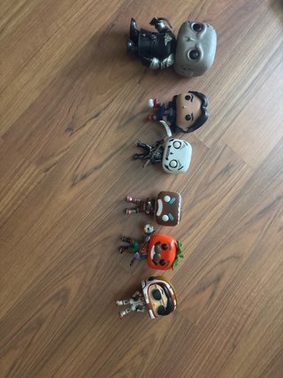 Lote 6 Figuras Funko Pop PRECIO SE NEGOCIA