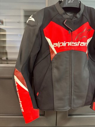 Chaqueta Alpinestars Faster V3 Negra/Roja