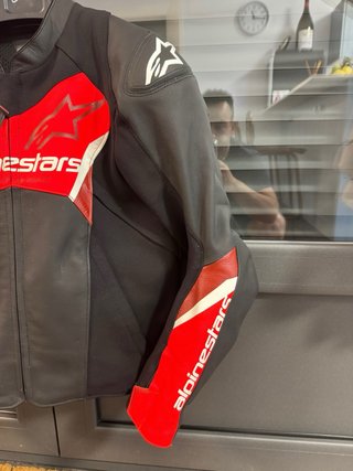 Chaqueta Alpinestars Faster V3 Negra/Roja