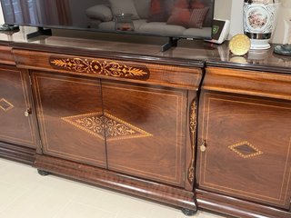 Salón completo, nogal Fabricante Hurtado