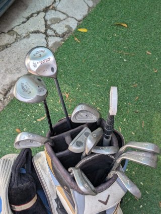 Set Golf Vintage Premium - Ferri PING EYE2 + Legni