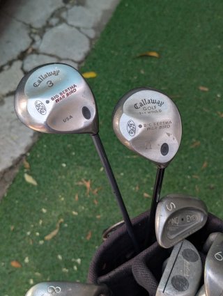 Set Golf Vintage Premium - Ferri PING EYE2 + Legni