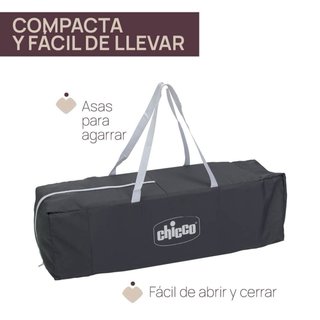Cuna de viaje Chicco marrón