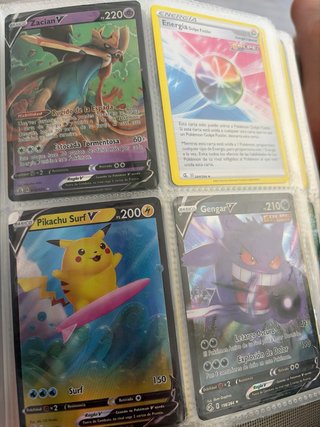 Album pokemon con cromos