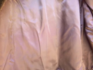 Chaquetón marrón talla M