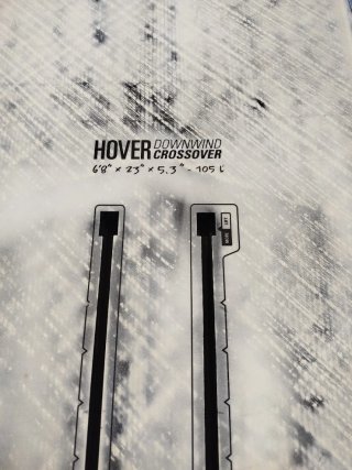 Tabla Naish Hover Downwind 6'8 105L