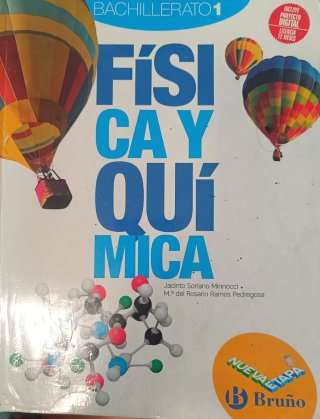 Física y Química 1 Bachillerato Nueva etapa Bruño