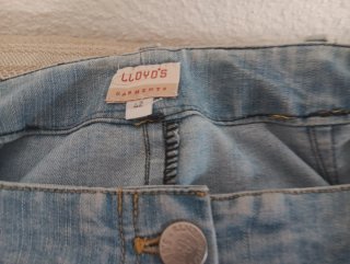 Falda vaquera azul claro