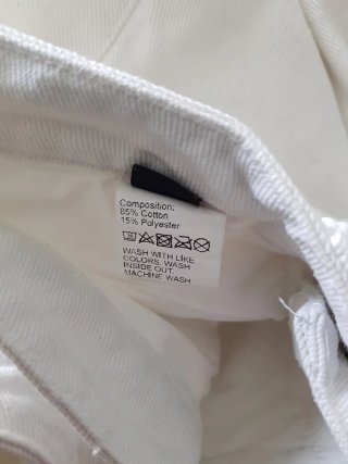 Pantalón corto blanco mujer Talla S