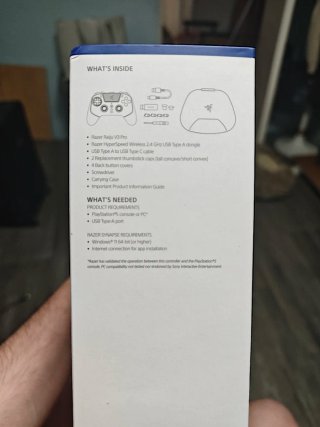 Mando Razer Raiju V3 Pro PS5/PC