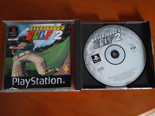 Everybody's Golf 2 PS1 Caja y Manual