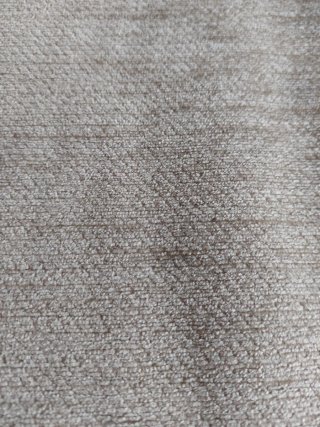 Sofá 3 plazas beige y marrón