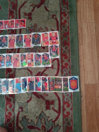 Sueltos.Lote 70 cromos España Carrefour sin repet