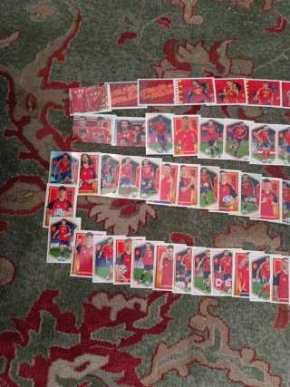 Sueltos.Lote 70 cromos España Carrefour sin repet