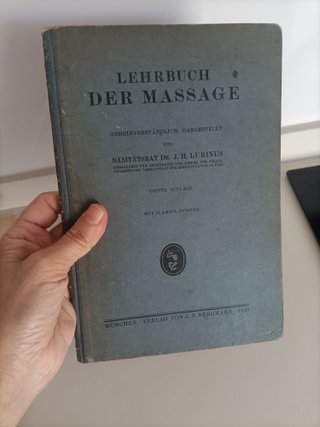 Tratado Masaje Alemán (1926) - J. H. Lubinus